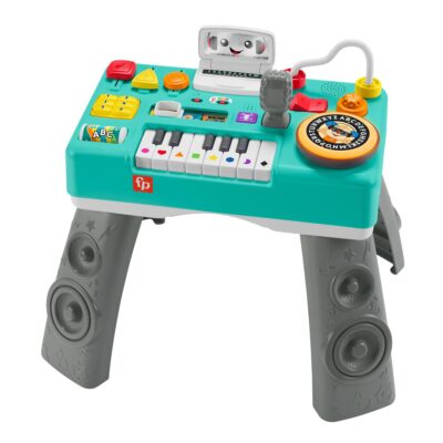 Fisher-Price Ríe y Aprende Juguete para Bebés Mesa Musical Aprende Conmigo