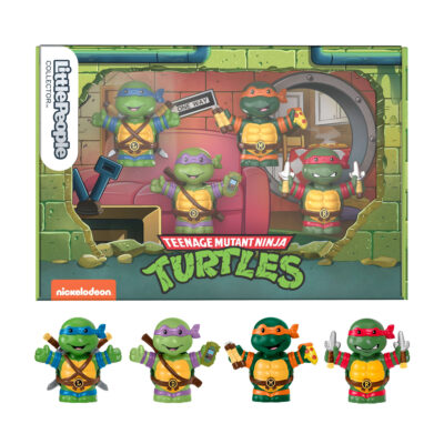 Little People Collector Teenage Mutant Ninja Turtles Special Edition Set, 4 Figures