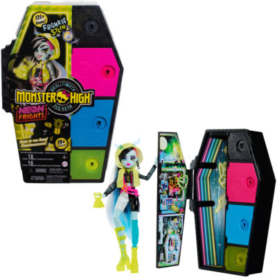 Monster High Doll, Frankie Stein, Skulltimate Secrets: Neon Frights