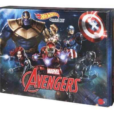 HW  Marvel Avengers  Véh. Inspirés de Personnages  Coffret de 5