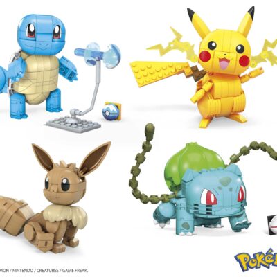 MEGA Pokémon Building Toy Kit With 1 Action Figure And Accessory For Kids