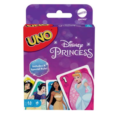 UNO Juego de Cartas Disney Princesa