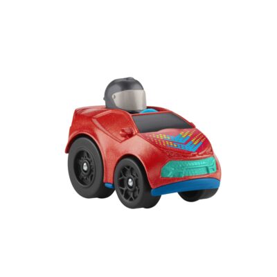 Little People Hot Wheels Juguete para Bebés Vehículo Wheelies Rojo Deportivo