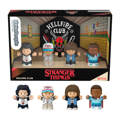 Little People Collector Stranger things Hellfire Club Special Edition Set, 4 Figures