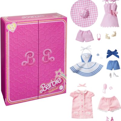 Barbie the Movie Fashion Pack With three Iconic Film Outfits And Accessories