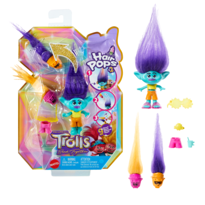 Trolls Muñeca Hair Pops Branch