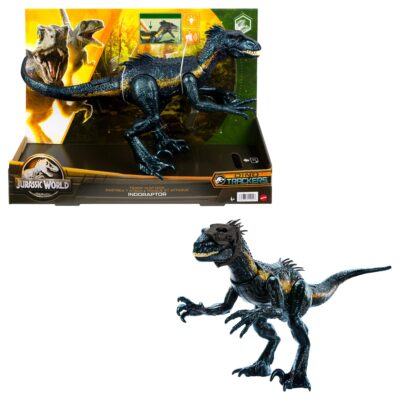 Jurassic World Traque et Attaque Figurine Indoraptor