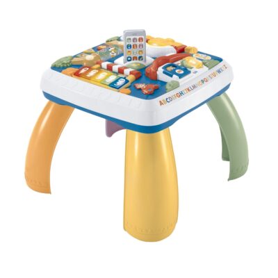 Fisher-Price Aprender e Brincar Brinquedo para Bebês Mesa Passeando Pela Cidade