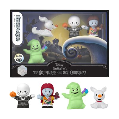 Little People Collector Disney Tim Burton’s The Nightmare Before Christmas Set, 4 Figures