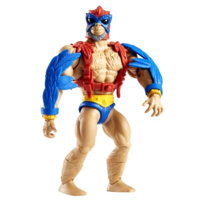 Masters of the Universe Origins Figura de Ação Mini Comic Stratos de 5.5″