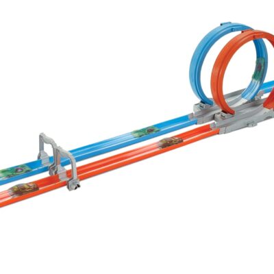 Hot Wheels Double Loop Dash, Track Set