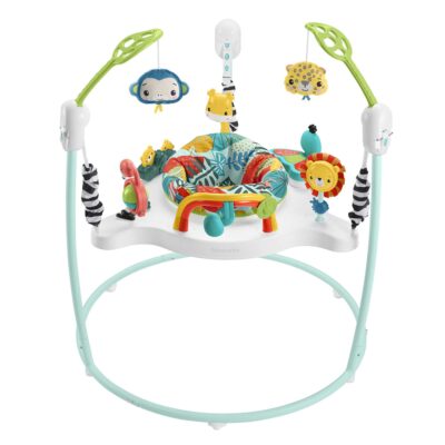 Fisher-Price Jumperoo Baby Activity Center With Lights And Sounds, Jumping Jungle