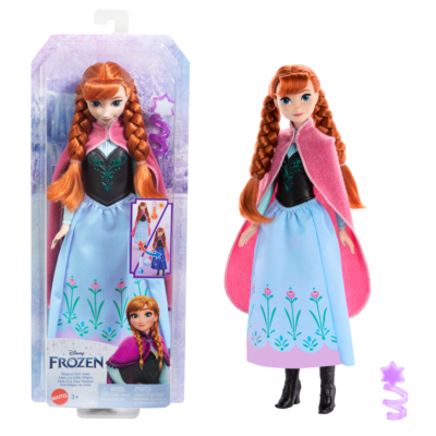 Disney Frozen Magical Skirt Anna Fashion Doll With Color-Change Skirt, inspired By Disney Movie