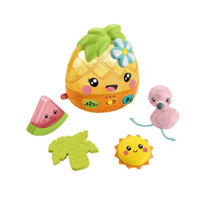 Fisher-Price Paradise Pals Magical Lights & Tunes Pineapple Baby Toy