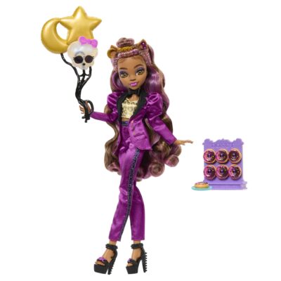 Monster High Clawdeen Wolf Doll in Monster Ball Party Fashion With Accessories