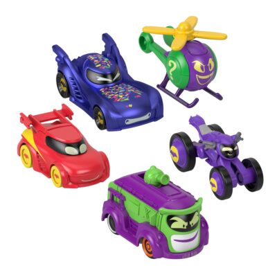 Fisher-Price Batwheels Vehículo de Juguete Paquete de 5 Confetti