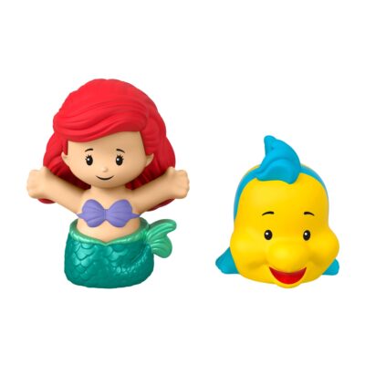 Little People Disney Princesa Juguete para Bebés Figuras de Ariel y Flounder