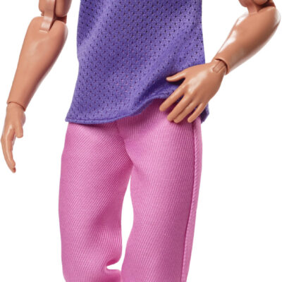 Barbie Signature Boneco Ken Camiseta Roxa