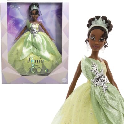 Disney Toys, Disney100 Collector Tiana Doll, Gifts For Kids And Collectors