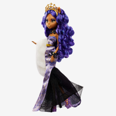 Monster High Doll, Clawdeen Wolf Howliday Edition In Purple Gown